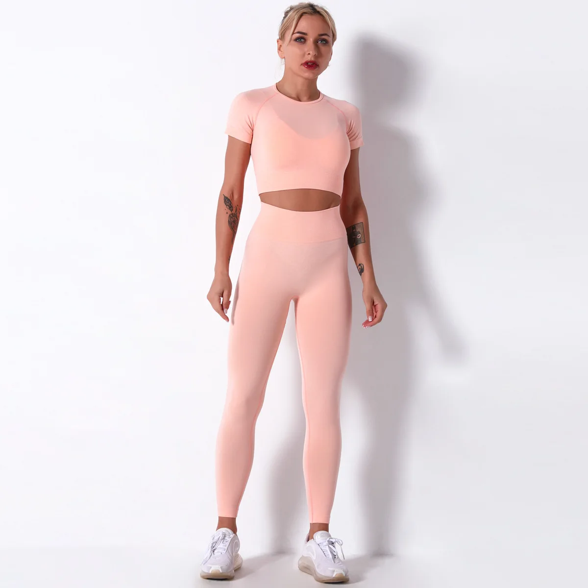 Seamless Knitted Fitness Sport Sexy Yoga Suit Compression Spandex Yoga Set Women Sports Yoga Sets For Women 2 Piece
Seamless Knitted Fitness Sport Sexy Yoga Suit Compression Spandex Yoga Set Women Sports Yoga Sets For Women 2 Piece