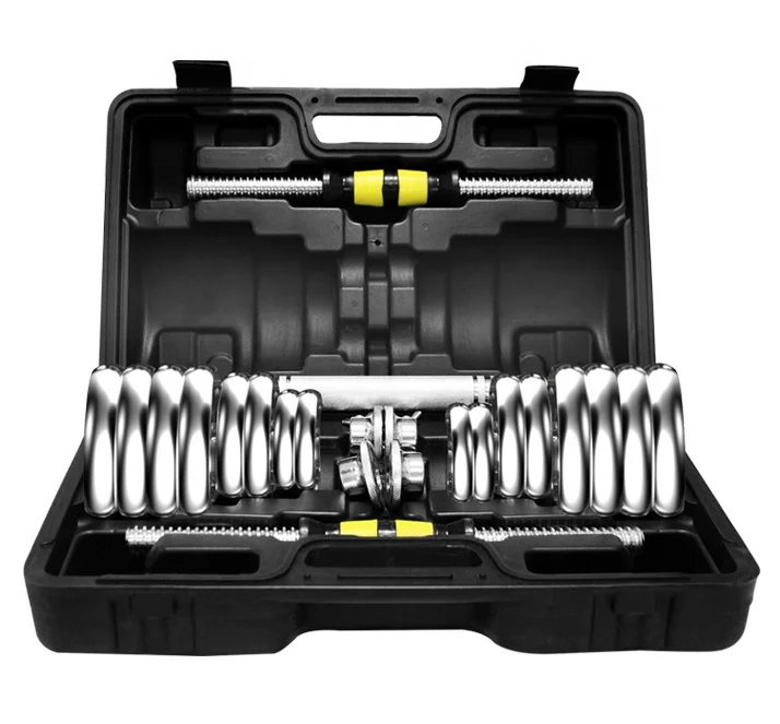 Electroplating dumbbell barbell set men's home fitness equipment 10kg-30kg pure iron adjustable Yaling, Customized color
Electroplating dumbbell barbell set men's home fitness equipment 10kg-30kg pure iron adjustable Yaling, Customized color
