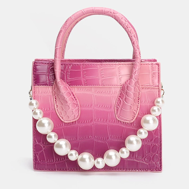 WESTAL Gradient hat bag set genuine leather Jelly Purse Handbag for girl Crossbody bag Pearl chain fashion designer evening bag, Purple,pink,rose red,white
WESTAL Gradient hat bag set genuine leather Jelly Purse Handbag for girl Crossbody bag Pearl chain fashion designer evening bag, Purple,pink,rose red,white