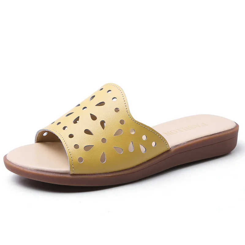 Dorpshipping Ladies Summer Outdoor Slippers Solid Color Fish Mouth Open Toe Hollow Non-slip Ladies Slippers 2021
Dorpshipping Ladies Summer Outdoor Slippers Solid Color Fish Mouth Open Toe Hollow Non-slip Ladies Slippers 2021