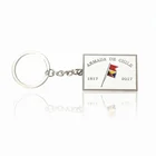 Key Chains Maker Custom Holder Keychains with Zinc Alloy Metal Coin