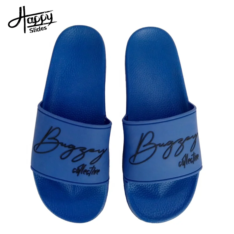 Happyslides Brand Logo Private Label Sandals High Quality Slides Men'S Rubber Blue Slippers
Happyslides Brand Logo Private Label Sandals High Quality Slides Men'S Rubber Blue Slippers