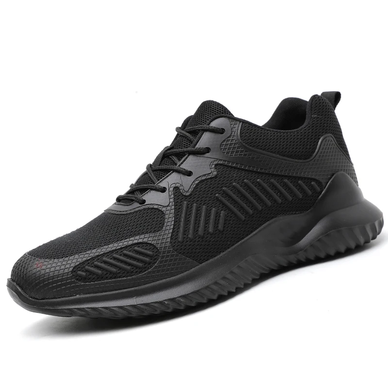 2020 New Breathable Sneakers Lightweight Non-Slip Steel Toe Cap Anti-Puncture Safety Shoes for Mens Work Boots, Black
2020 New Breathable Sneakers Lightweight Non-Slip Steel Toe Cap Anti-Puncture Safety Shoes for Mens Work Boots, Black