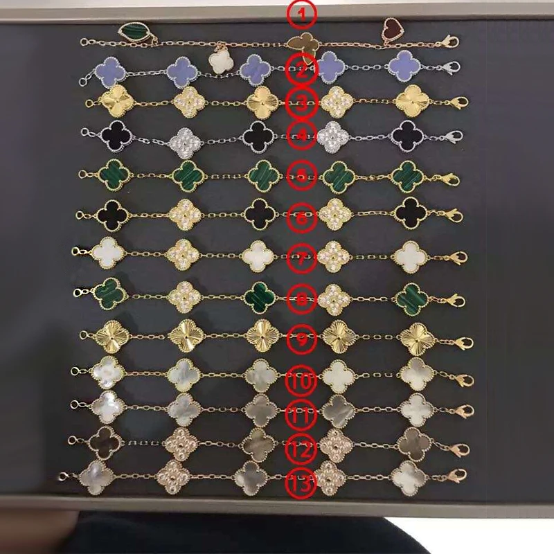 2021 New Fashion Classic S925 Silver Clover Bracelet Lucky High Quality Four Leaf Clover Women's Bracelet
2021 New Fashion Classic S925 Silver Clover Bracelet Lucky High Quality Four Leaf Clover Women's Bracelet