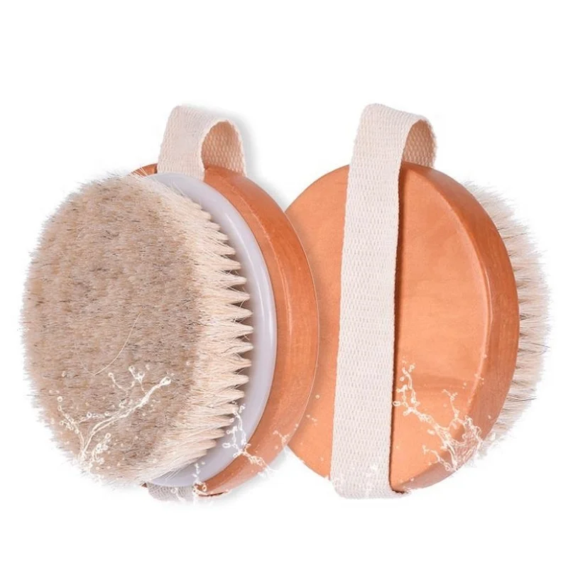 Home Use Shower Body Deep Cleaning Boar Bristle Bamboo Bath Brush Body Wooden, Natural
Home Use Shower Body Deep Cleaning Boar Bristle Bamboo Bath Brush Body Wooden, Natural