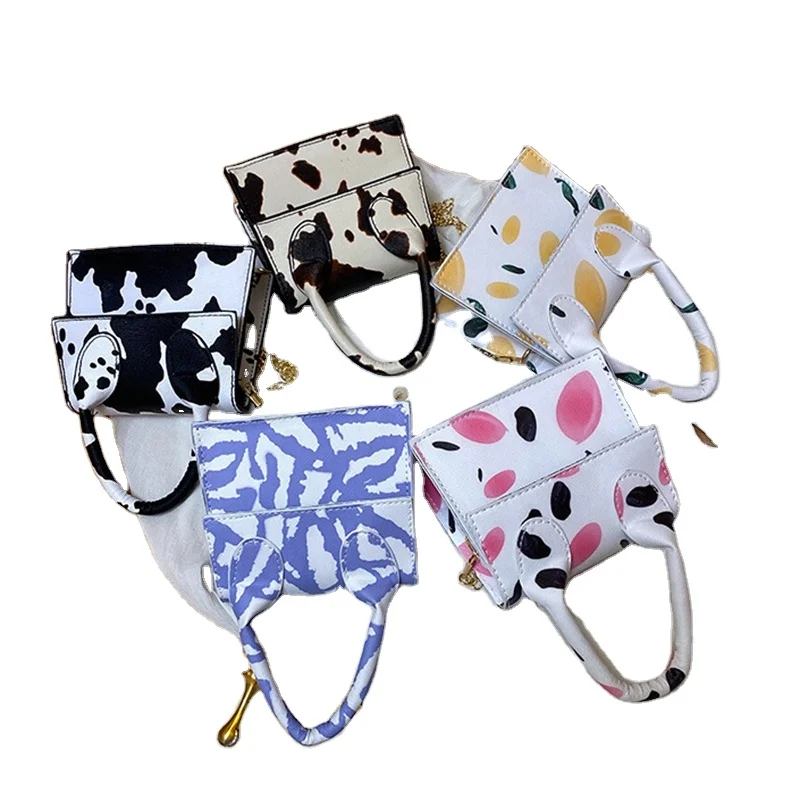 Mini square bag cow print handbag for women Printed crossbody purses woman handbags giel bags, 5 colors
Mini square bag cow print handbag for women Printed crossbody purses woman handbags giel bags, 5 colors
