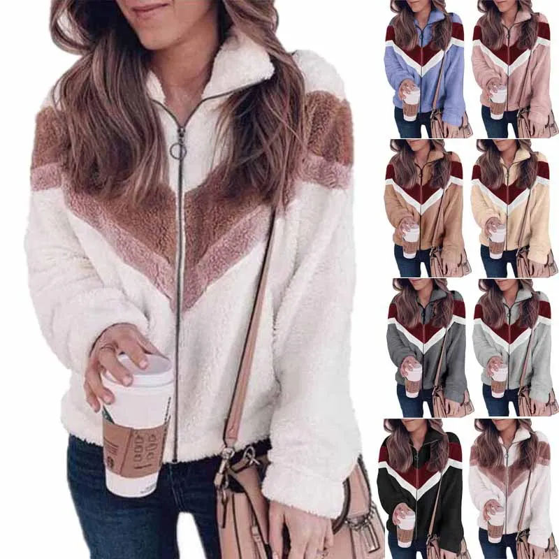 New arrival fashion winter wool coat cardigan warm wool jacket woman fleece jacket for women, Picture shows
New arrival fashion winter wool coat cardigan warm wool jacket woman fleece jacket for women, Picture shows