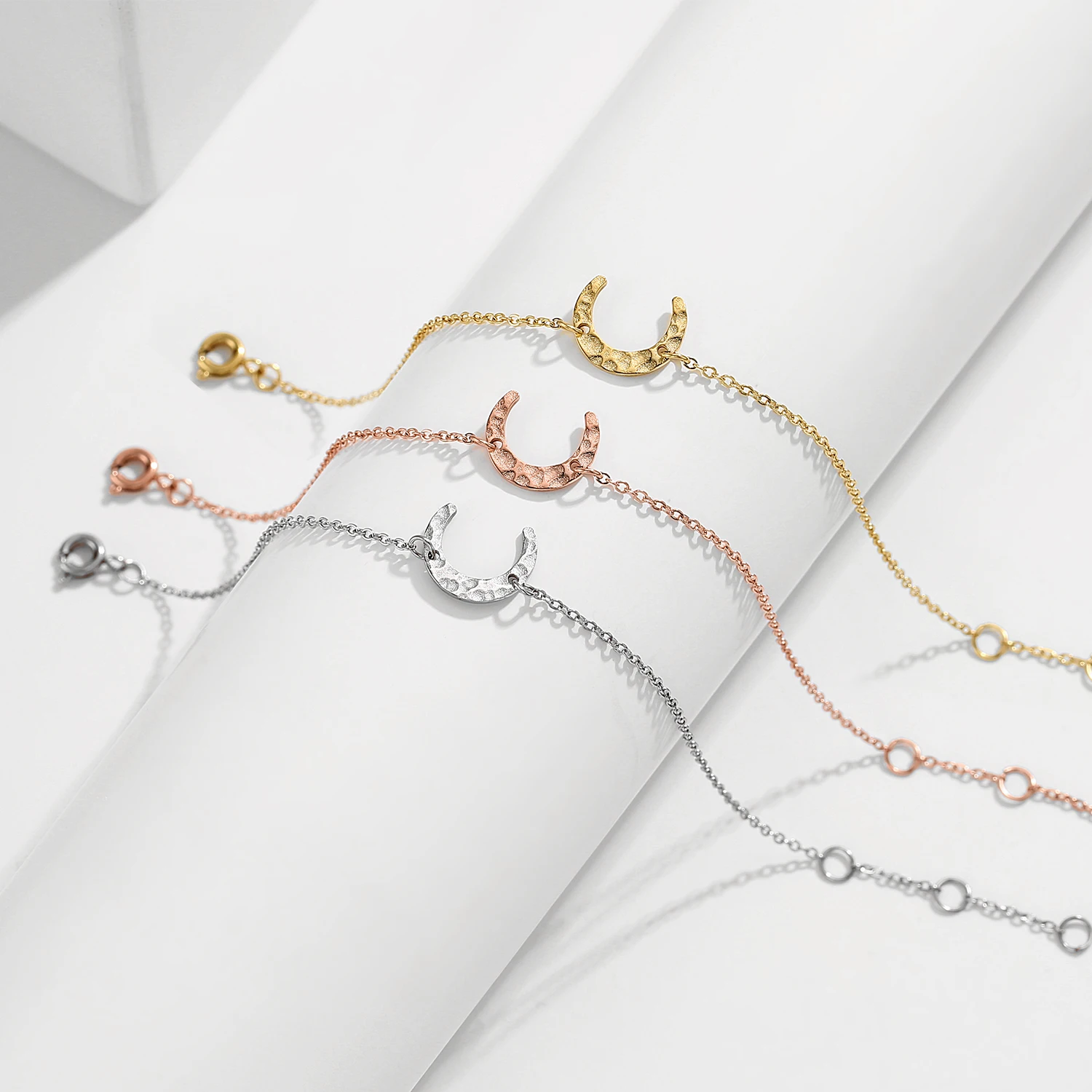 316L Stainless Steel Moon Double Circle Cross Heart Curved Sickle Shape Crescent Charm Custom Chain Link Bracelet, Silver, 14k gold, rose gold
316L Stainless Steel Moon Double Circle Cross Heart Curved Sickle Shape Crescent Charm Custom Chain Link Bracelet, Silver, 14k gold, rose gold