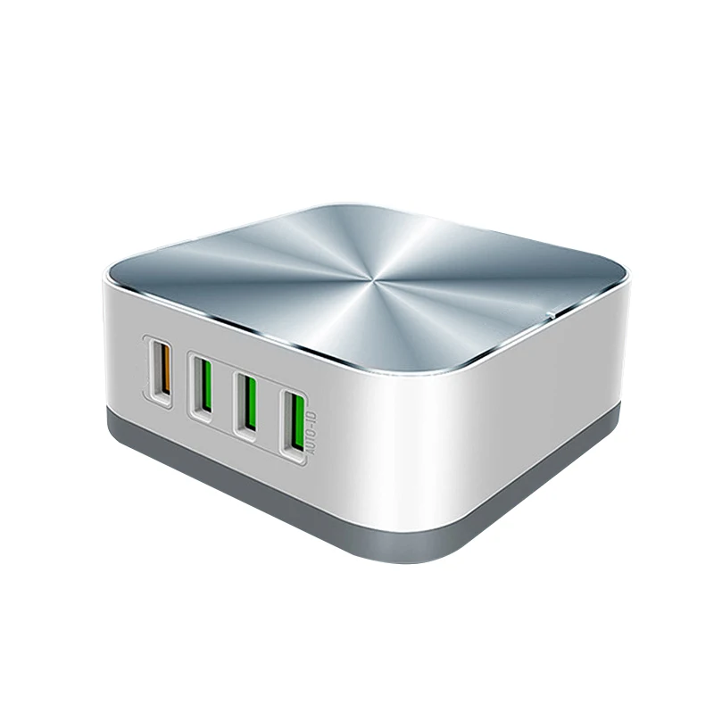 10A 8-Port USB Charger for phone Charging portable fast multi port wall charger Universal USB 3.0 Quick Charge docking station, Silver gray
10A 8-Port USB Charger for phone Charging portable fast multi port wall charger Universal USB 3.0 Quick Charge docking station, Silver gray