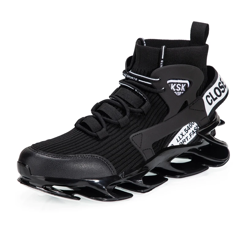Men Casual Shoes Blade Sneakers Men Shoes Shockproof Breathable Male Sneakers Shoes zapato hombre Tenis Masculino, Black
Men Casual Shoes Blade Sneakers Men Shoes Shockproof Breathable Male Sneakers Shoes zapato hombre Tenis Masculino, Black