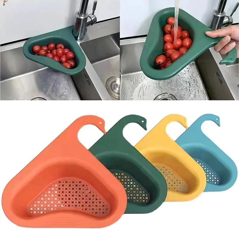 Kitchen Creative Sink Hanging Storage Rack Faucet Sponge Holder Organizer Plastic Swans Drain Basket
Kitchen Creative Sink Hanging Storage Rack Faucet Sponge Holder Organizer Plastic Swans Drain Basket