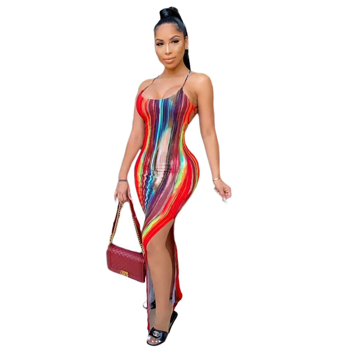 Women Clothing 2021 Summer New Hot Style Printed Tie-dye Sleeveless Casual Long Dresses Women
Women Clothing 2021 Summer New Hot Style Printed Tie-dye Sleeveless Casual Long Dresses Women