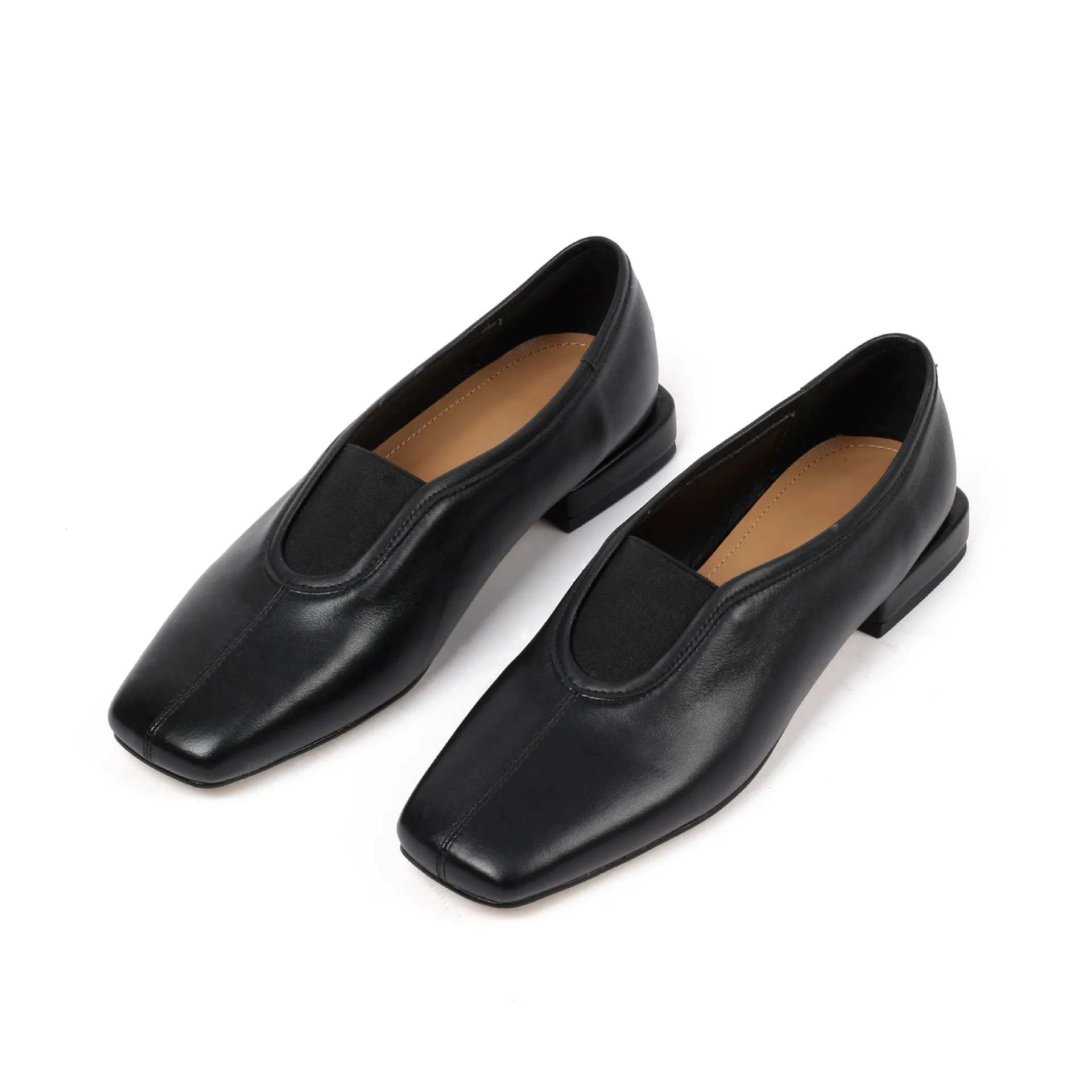 2020 new women ballerinas low heel sandals platform square toe loafers elastic upper leather, As picture show or customized
2020 new women ballerinas low heel sandals platform square toe loafers elastic upper leather, As picture show or customized