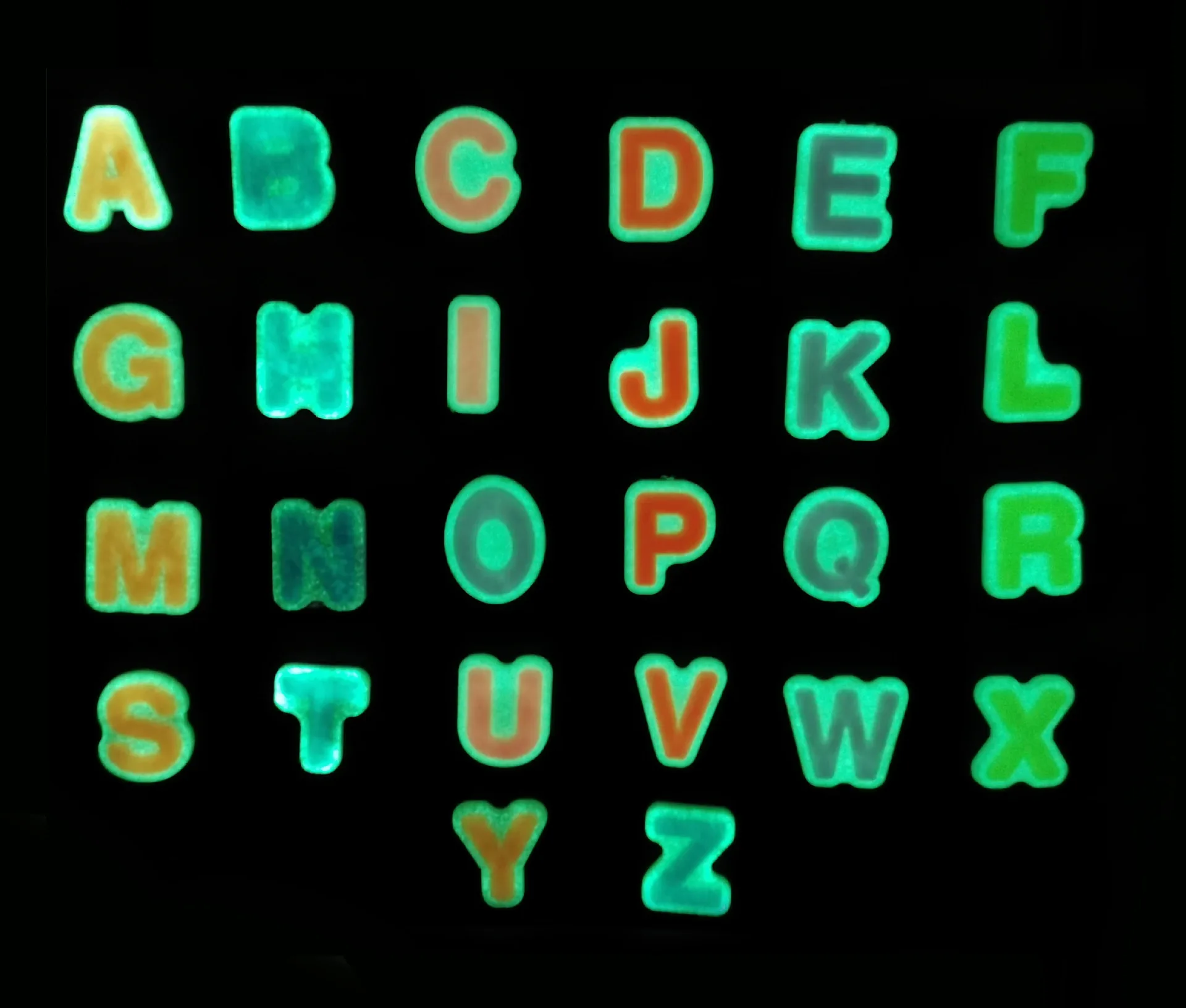 Factory direct sales Luminous color letters croc charms custom logo wholesale PVC new decor shoe charms
Factory direct sales Luminous color letters croc charms custom logo wholesale PVC new decor shoe charms