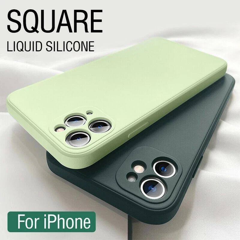 Luxury Original Square Liquid Silicone Phone Case For iPhone 13 12 11 Pro Max Mini XS X XR 7 8 Plus SE, 10 colors
Luxury Original Square Liquid Silicone Phone Case For iPhone 13 12 11 Pro Max Mini XS X XR 7 8 Plus SE, 10 colors