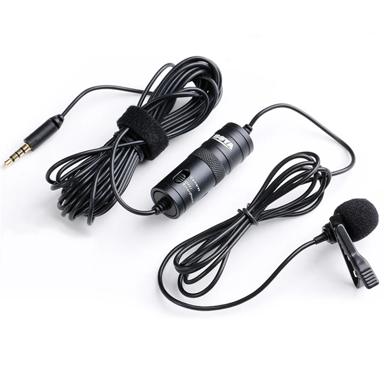 BO-YA BY-M1 3.5 Mm Mini Mobile Phone Recording Camera Professional Studio Lavalier Condenser Microphone
BO-YA BY-M1 3.5 Mm Mini Mobile Phone Recording Camera Professional Studio Lavalier Condenser Microphone