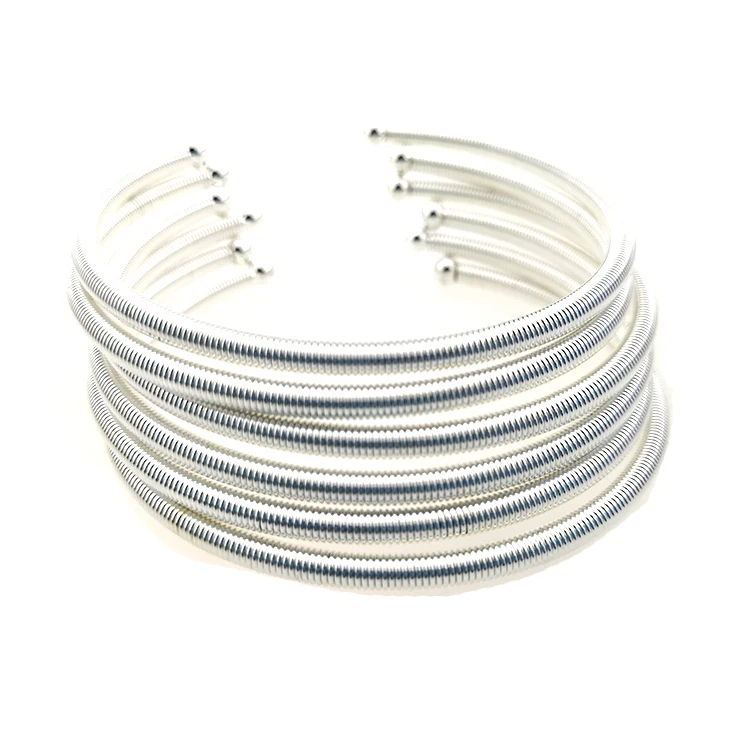 Amoryubo 2020 New Design Free Sample Fashion Stainless Steel Silver Plated Spring Bangle Bracelet Jewelry Gift For Woman
Amoryubo 2020 New Design Free Sample Fashion Stainless Steel Silver Plated Spring Bangle Bracelet Jewelry Gift For Woman