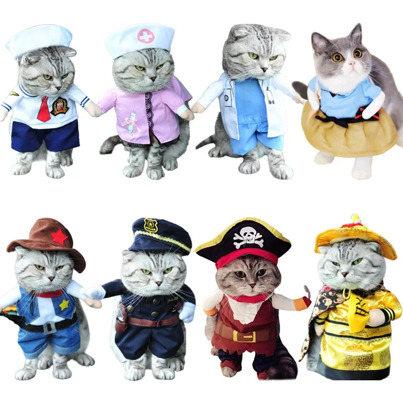 Funny Pet Cat Clothes Pirate Suit Clothes For Cats Dog Costume Christmas Halloween Costume Cosplay Cat Party Clothing Ropa Gatos
Funny Pet Cat Clothes Pirate Suit Clothes For Cats Dog Costume Christmas Halloween Costume Cosplay Cat Party Clothing Ropa Gatos