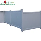 uv protection white cheap pvc vinyl fence privacy garden fence/ fence panels