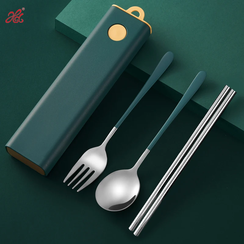 Hongda 304 18/10 Portable Spoon Fork Straw Flatware Set Travel Portable Carry Stainless Steel Cutlery Set, Pink ,blue ,green 
Hongda 304 18/10 Portable Spoon Fork Straw Flatware Set Travel Portable Carry Stainless Steel Cutlery Set, Pink ,blue ,green