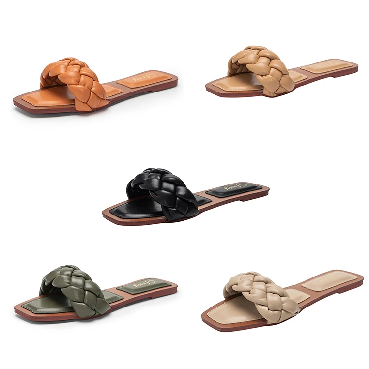 2021 Summer Fashion Sandals Casual Flat Slippers Weave Open Toe Soft Sandals Square Head for Women Slippers, Black,green,orange,beige,brown
2021 Summer Fashion Sandals Casual Flat Slippers Weave Open Toe Soft Sandals Square Head for Women Slippers, Black,green,orange,beige,brown