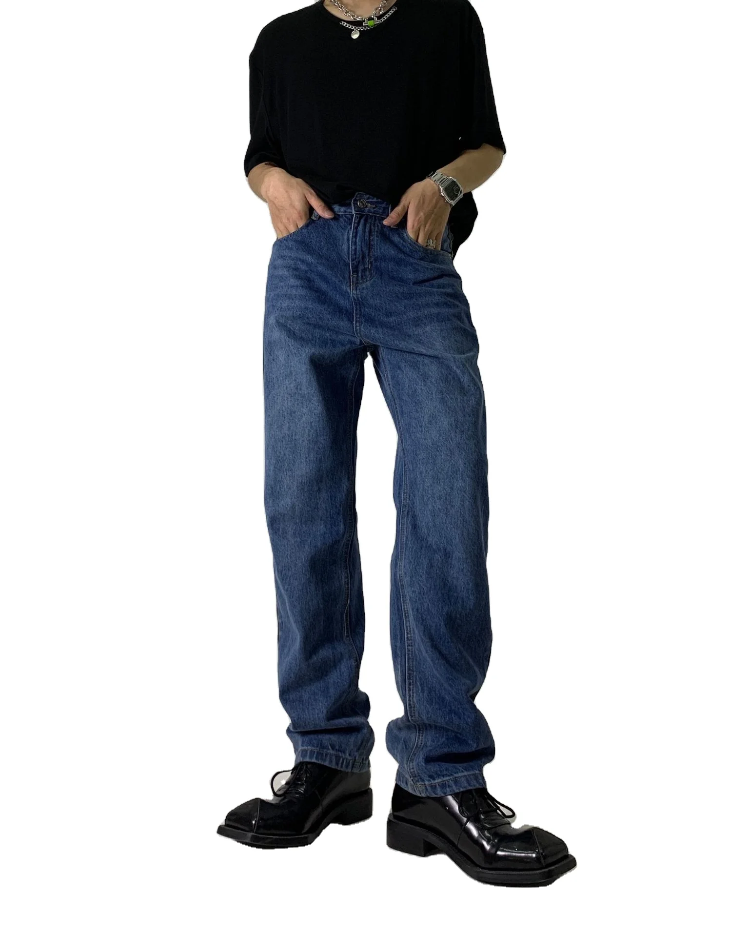2022 Latest trend jeans men vintage Denim pants high quality slim pants straight fit jeans men s denim jeans, Blue
2022 Latest trend jeans men vintage Denim pants high quality slim pants straight fit jeans men s denim jeans, Blue