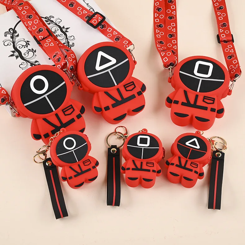Hot selling newest squid game push pop fidget toys silicone coin purse fidget bags mini kid purses 2021, 6 color
Hot selling newest squid game push pop fidget toys silicone coin purse fidget bags mini kid purses 2021, 6 color
