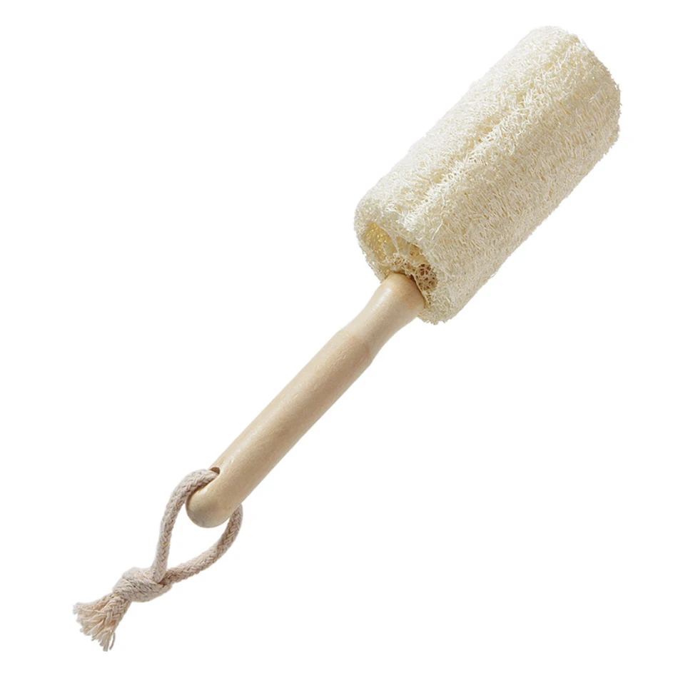 100% natural wooden long handle loofah sponge bottle cleaning brush custom logo cup brush for kitchen, Brown
100% natural wooden long handle loofah sponge bottle cleaning brush custom logo cup brush for kitchen, Brown