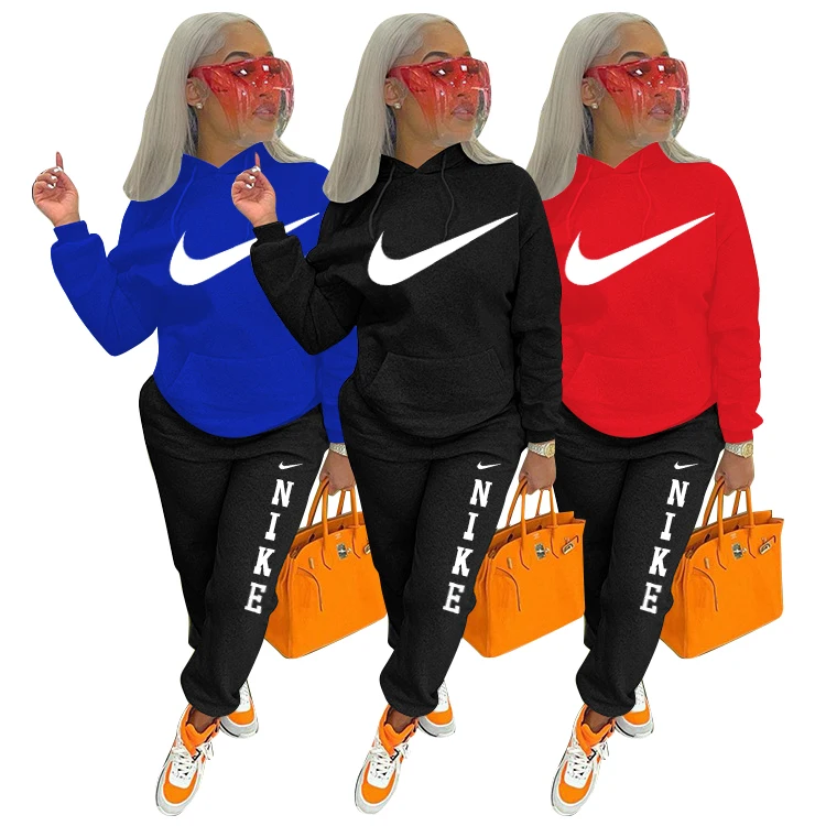 Nike 2021 Tracksuit Womens Two Piece Casual Jogger Pants Sets Embroided Logo Cotton 2 pcs Sports Sweat Jogging Outfits Suit
Nike 2021 Tracksuit Womens Two Piece Casual Jogger Pants Sets Embroided Logo Cotton 2 pcs Sports Sweat Jogging Outfits Suit
