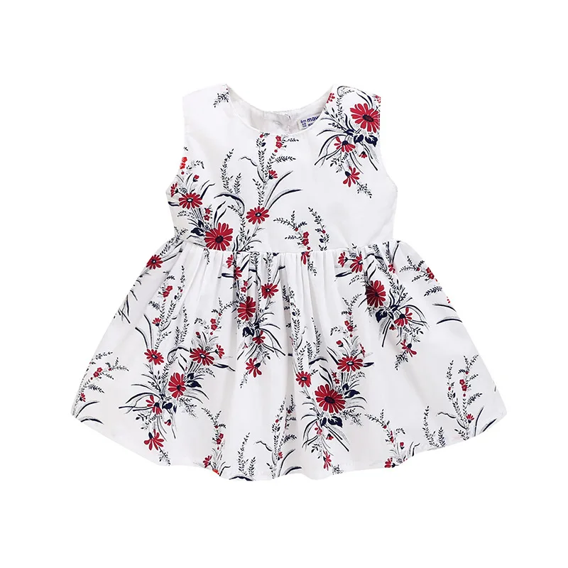 596 Summer Toddler Baby Girls Clothes Floral Print Dresses Kids Sleeveless Wedding Party Princess Children Clothing Dress
596 Summer Toddler Baby Girls Clothes Floral Print Dresses Kids Sleeveless Wedding Party Princess Children Clothing Dress