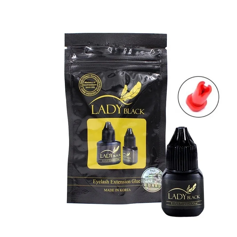 Korean Natural Eyelash Extensions Glue Lady Black Waterproof lash Fastest Strongest Black Glue
Korean Natural Eyelash Extensions Glue Lady Black Waterproof lash Fastest Strongest Black Glue