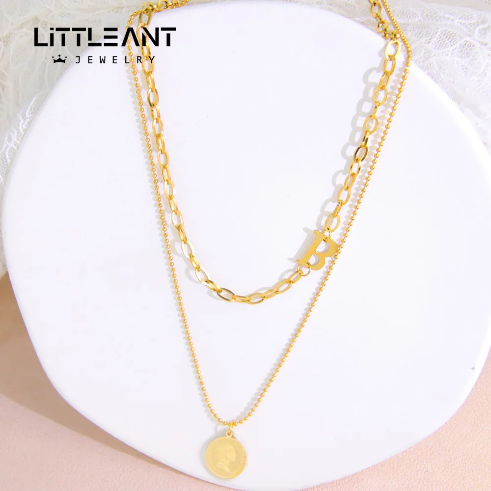 Little Ant Jewelry Chunky Letter Necklace Coin Pendant Stainless Steel Necklace Design Jewelry for Women
Little Ant Jewelry Chunky Letter Necklace Coin Pendant Stainless Steel Necklace Design Jewelry for Women