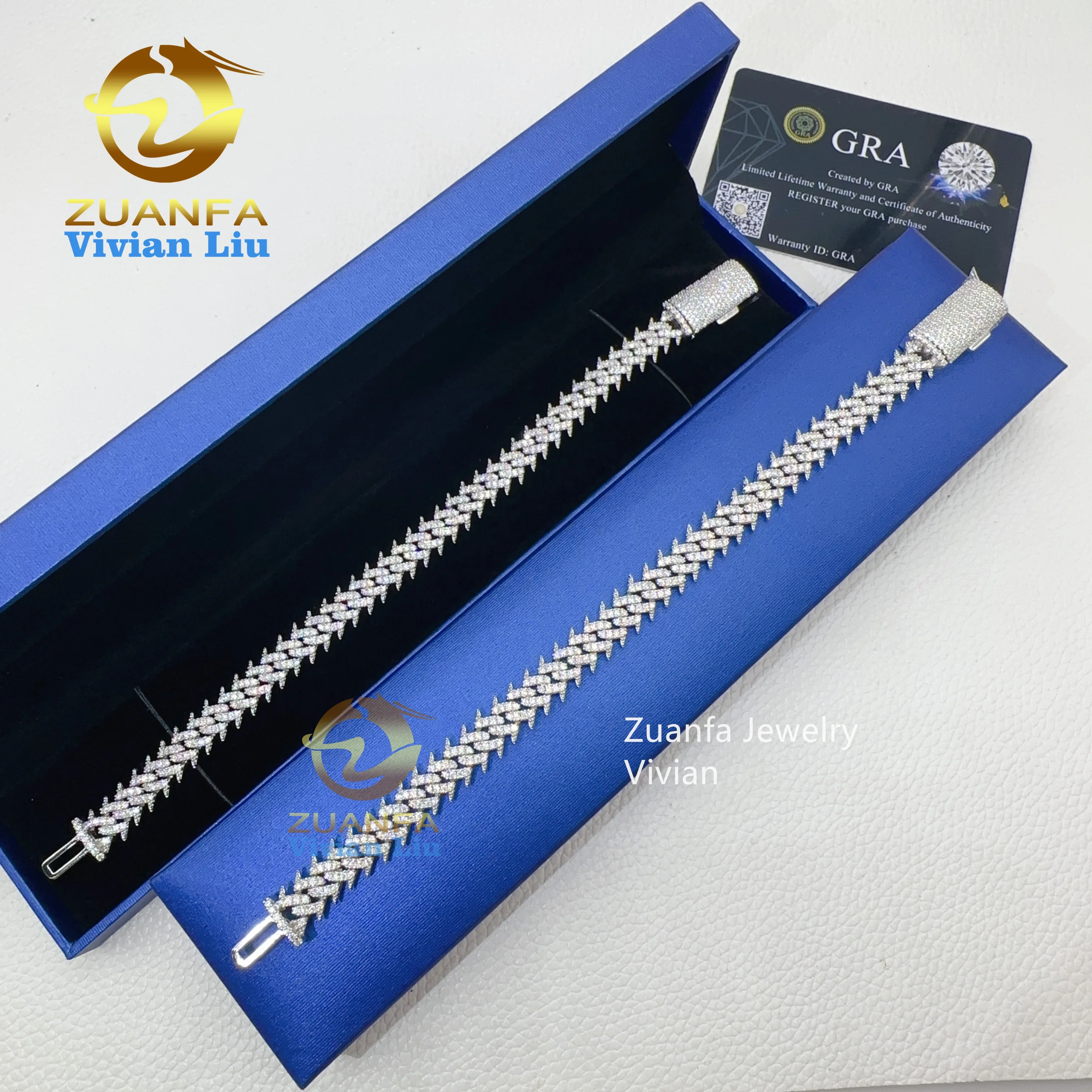 Luxury hip hop vvs moissanite necklace 925 sterling silver for men bracelet diamond cuban link chain
Luxury hip hop vvs moissanite necklace 925 sterling silver for men bracelet diamond cuban link chain