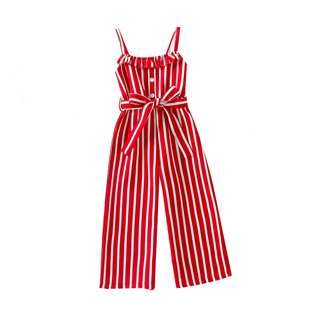 Summer 2021 Toddler Kids Baby Girls Clothes Striped Jumpsuit Sleeveless Strap Overalls Long Pants One-Pieces Outfits, Picture shows
Summer 2021 Toddler Kids Baby Girls Clothes Striped Jumpsuit Sleeveless Strap Overalls Long Pants One-Pieces Outfits, Picture shows