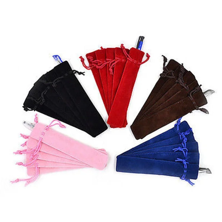 Promotional 5 Colors Velvet Pouch Bag Gift Drawstring Velvet Pen Pouch Single Gift Pen Pencil Bag With Rope, Multiple colors
Promotional 5 Colors Velvet Pouch Bag Gift Drawstring Velvet Pen Pouch Single Gift Pen Pencil Bag With Rope, Multiple colors