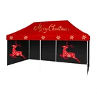 Pop Up Canopy Full Color Custom tent Print Trade Show Booth Vendor Tent outdoor aluminium single pop up folding tent