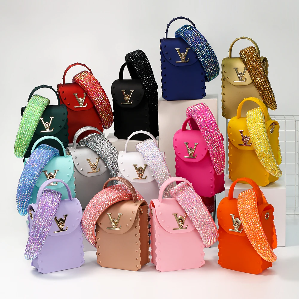 Wholesale 2021 New Designer Pvc Jelly Phone Bag Hand Bag Sets Ladies Handbags Women Matching Headband And Purses Handbags Set, 15colors
Wholesale 2021 New Designer Pvc Jelly Phone Bag Hand Bag Sets Ladies Handbags Women Matching Headband And Purses Handbags Set, 15colors