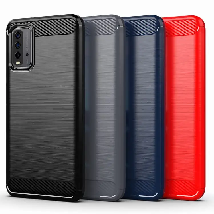 Carbon fiber Pattern TPU Case For Xiaomi Redmi 9T Cover Wholesale Silicone Phone Case Supplier For Redmi Note 9 Pro Max 9s
Carbon fiber Pattern TPU Case For Xiaomi Redmi 9T Cover Wholesale Silicone Phone Case Supplier For Redmi Note 9 Pro Max 9s
