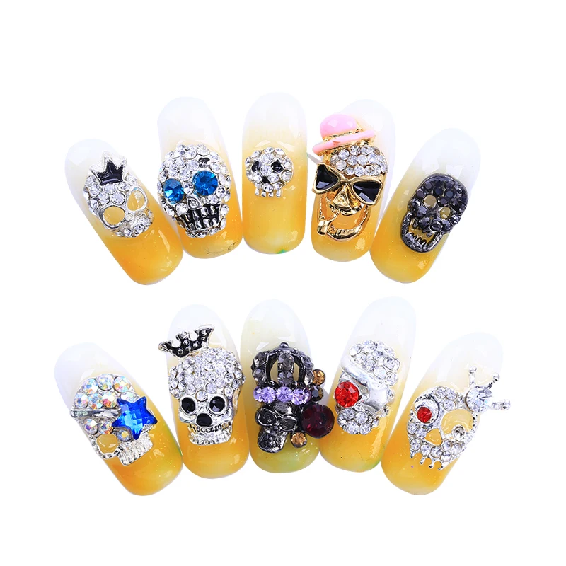 IMAGNAIL 19 Designs Crystals Diamonds Large Rhinestones Kawai Metal Alloy Charms Halloween Skull Nail Charms, Crystal
IMAGNAIL 19 Designs Crystals Diamonds Large Rhinestones Kawai Metal Alloy Charms Halloween Skull Nail Charms, Crystal