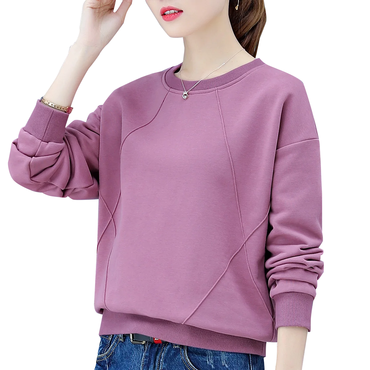 2020 Top sale stock custom women sweatshirt factory direct sale o neck sweatshirt for women, Customized colors
2020 Top sale stock custom women sweatshirt factory direct sale o neck sweatshirt for women, Customized colors
