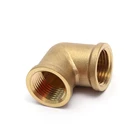 bsp npt thread brass 1/2 pipe fittings fitting plumbing elbow