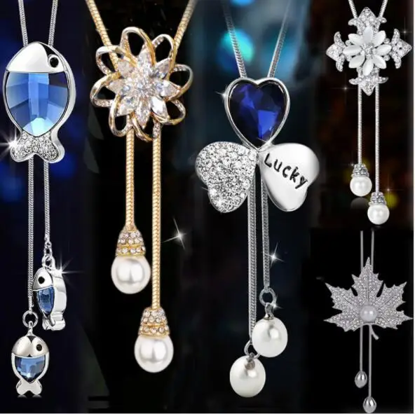 HYA2 Hot Sale long chain necklace Rhinestones pendant necklace Fashion necklace for women
HYA2 Hot Sale long chain necklace Rhinestones pendant necklace Fashion necklace for women