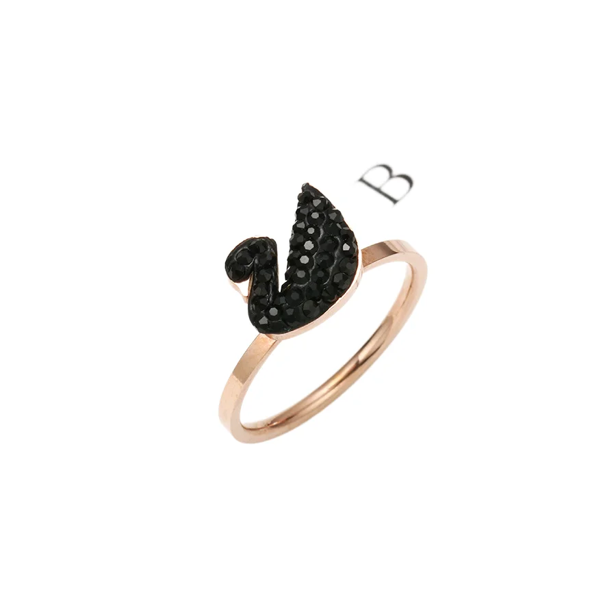 

Sale Classic Style Brown Color Nail Insertion Inlay Technology Rings
