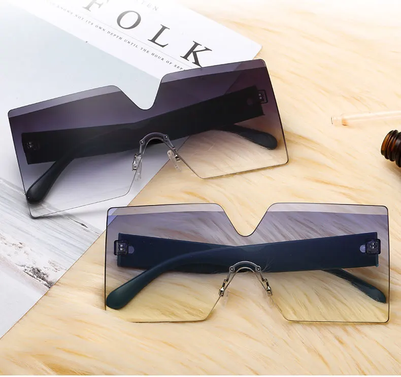 Women Sun Glasses Newest Fashionable Ins Style Sun Shades Rimless Square Oversized Sunglasses Women 2021
Women Sun Glasses Newest Fashionable Ins Style Sun Shades Rimless Square Oversized Sunglasses Women 2021