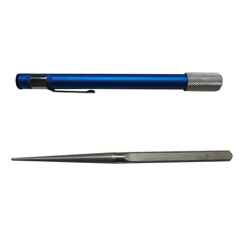 Multi-function 2 in 1 pocket knife sharpener/pen type fish hook diamond sharpener sharpening tool
Multi-function 2 in 1 pocket knife sharpener/pen type fish hook diamond sharpener sharpening tool