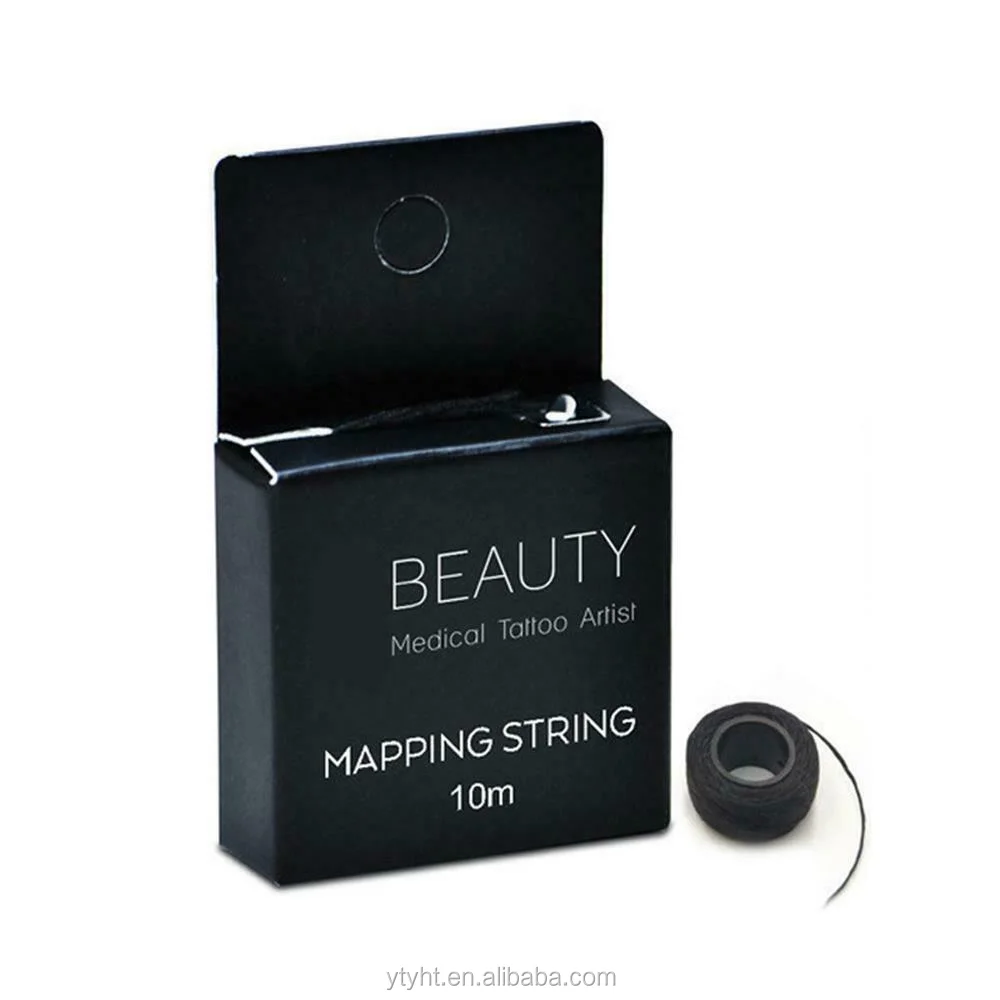 Ready To Ship Black or White Preinked Mapping String Brow Mapping in box
Ready To Ship Black or White Preinked Mapping String Brow Mapping in box