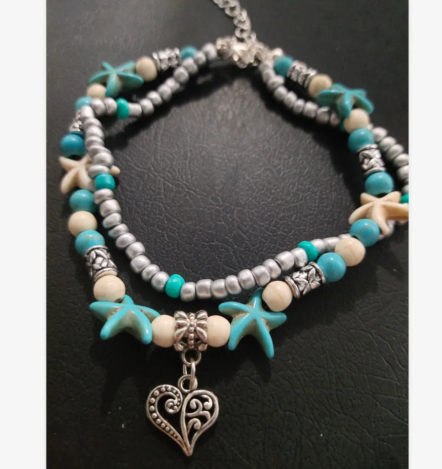 shell charm bohemian wholesale anklets chain couple gift stock cute beach bracelet party daily, Customized color
shell charm bohemian wholesale anklets chain couple gift stock cute beach bracelet party daily, Customized color