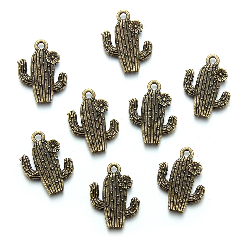 Christmas Bronze cactus charms alloy pendant DIY handmade bracelet Jewelry accessories 20*15mm
Christmas Bronze cactus charms alloy pendant DIY handmade bracelet Jewelry accessories 20*15mm