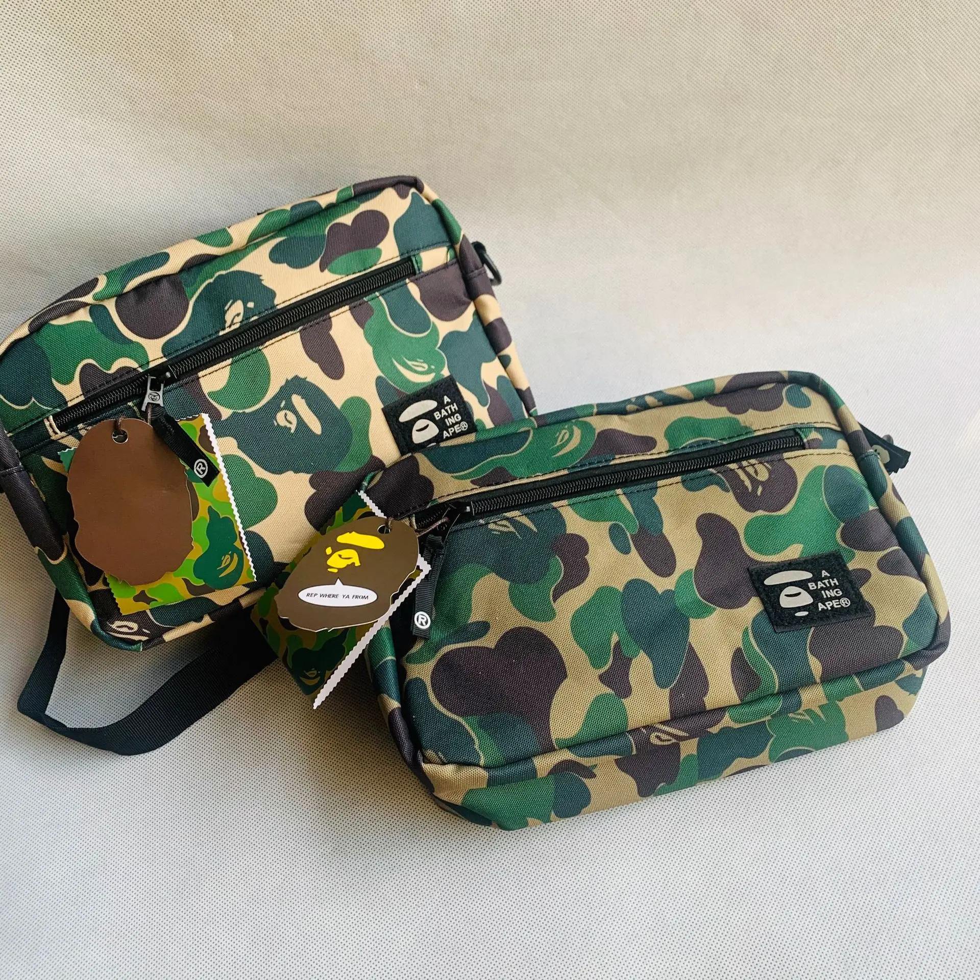New Latest Design Crossbody Bag Camouflage shoulder bag Bape Bags with Grate Price, Customized colors
New Latest Design Crossbody Bag Camouflage shoulder bag Bape Bags with Grate Price, Customized colors