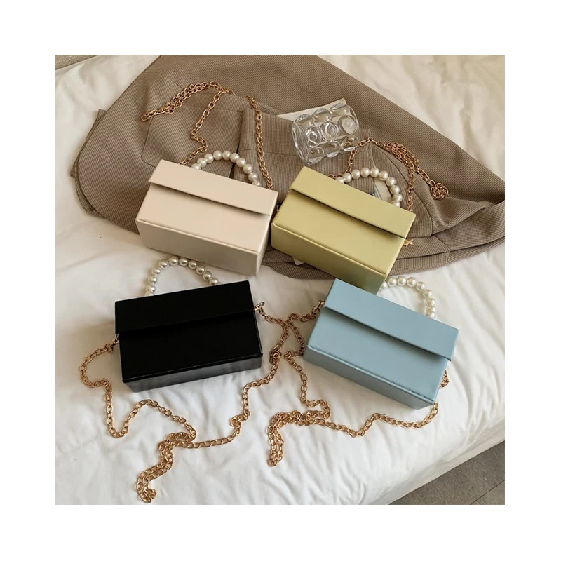 New Design Pearl Handle Ladies Chains Shoulder Bag Luxury Crossbody Bag Purses Solid Colors Underarm Handbags for Women
New Design Pearl Handle Ladies Chains Shoulder Bag Luxury Crossbody Bag Purses Solid Colors Underarm Handbags for Women